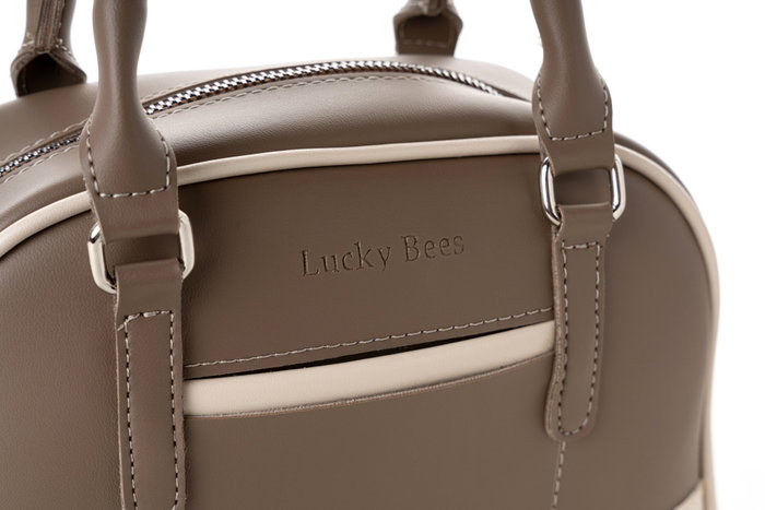 Lucky Bees Bolso de Mano Dark Mink Lucky Bees Bolso de Mano Dark Mink